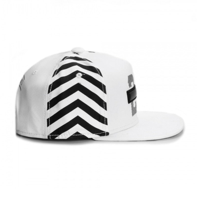 Trendy flat brimmed snapback hatsshade