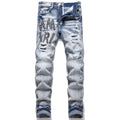AMIRI Jeans High-quality distressed pure cotton