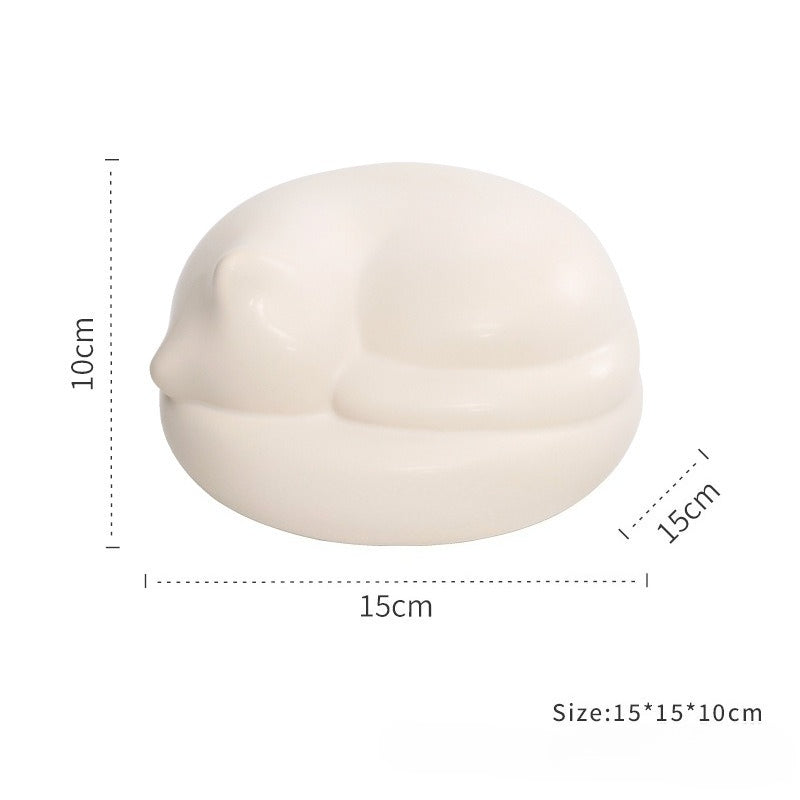 Pet Grave Marker Ceramic Pet Funeral Ceramic Cremation Urn Love Pet Cat and Dog Memorial Storage Container Memorial Jar