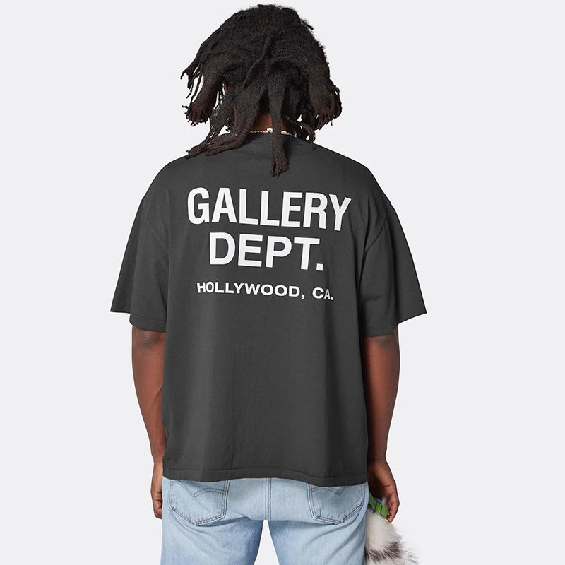 Mens T-shirt GALLERY DEPT Minimalist Letter Print