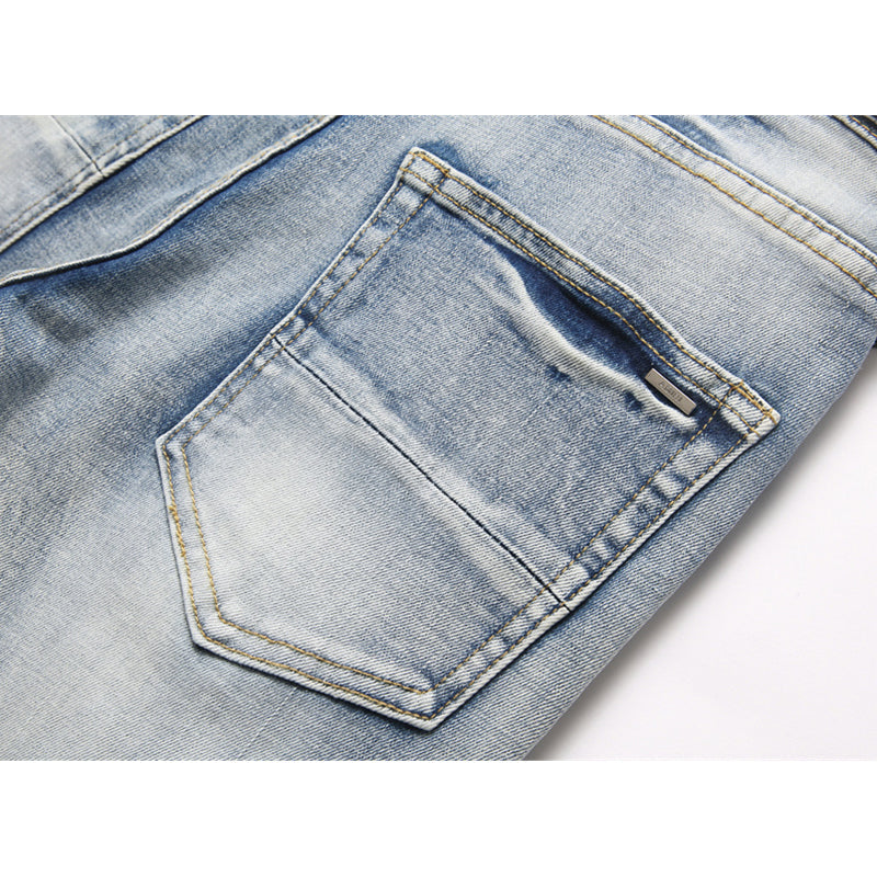 AMIRI Jeans High-quality distressed pure cotton