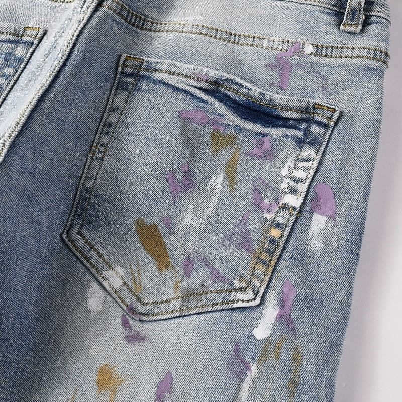 Men Trendy Jeans Pure cotton high quality