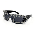 Trendy punk glasses retro