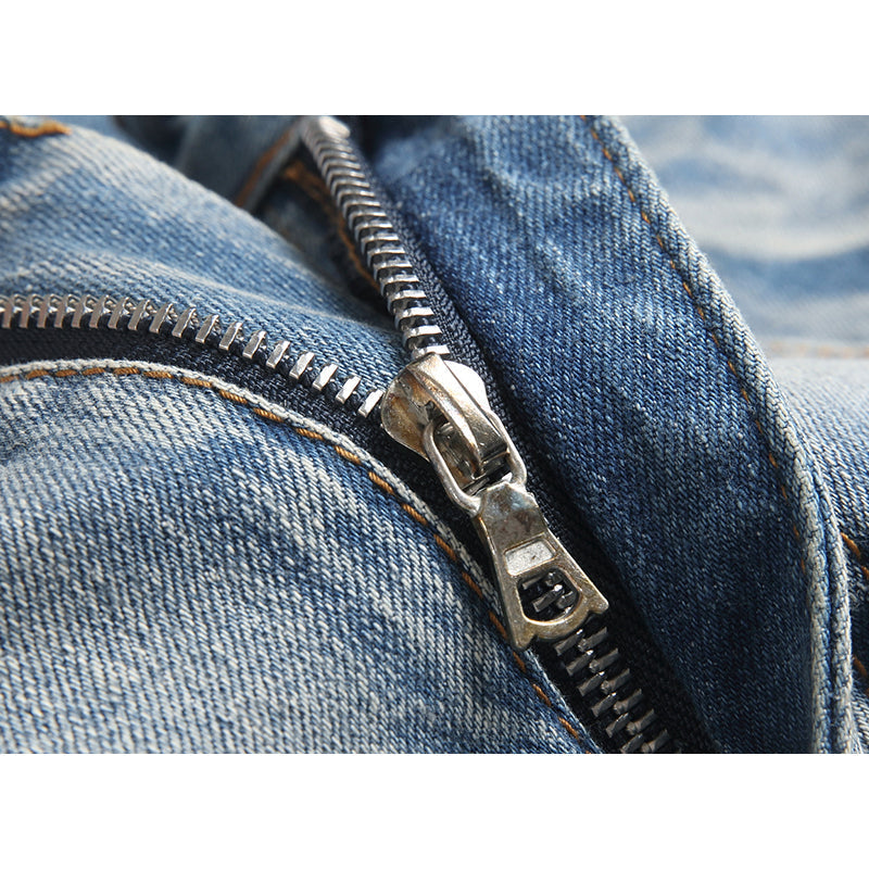 AMIRI Jeans High-quality distressed pure cotton