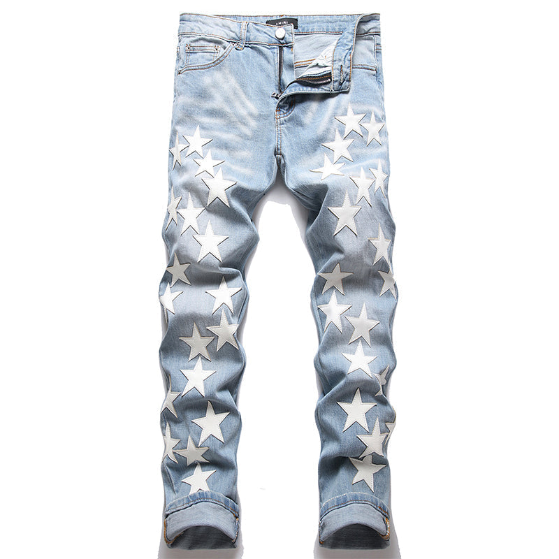 AMIRI Jeans High-quality distressed pure cotton