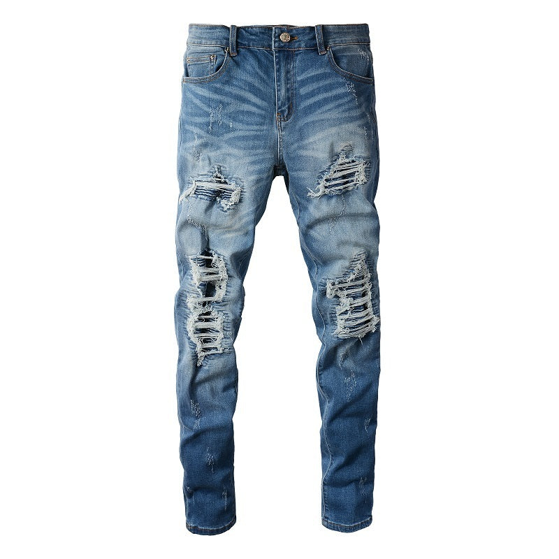 Men Trendy Jeans Pure cotton high quality