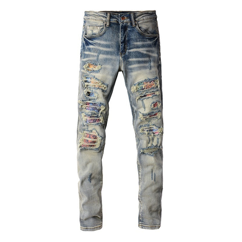 Men Trendy Jeans Pure cotton high quality