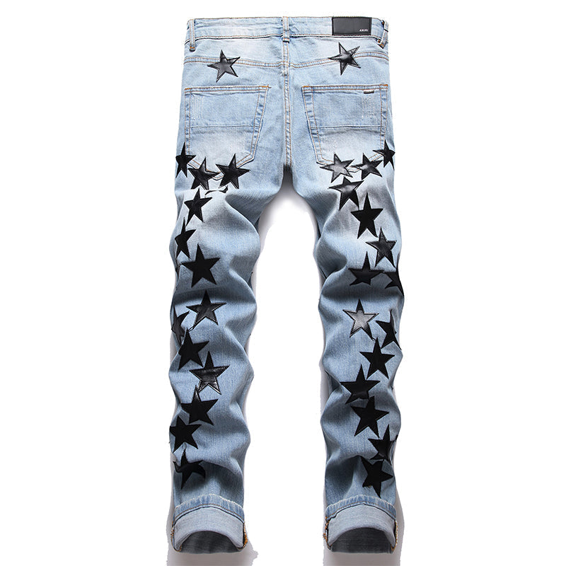 AMIRI Jeans High-quality distressed pure cotton