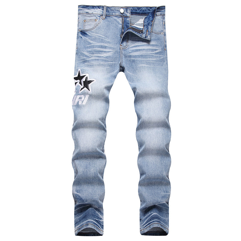 AMIRI Jeans High-quality distressed pure cotton