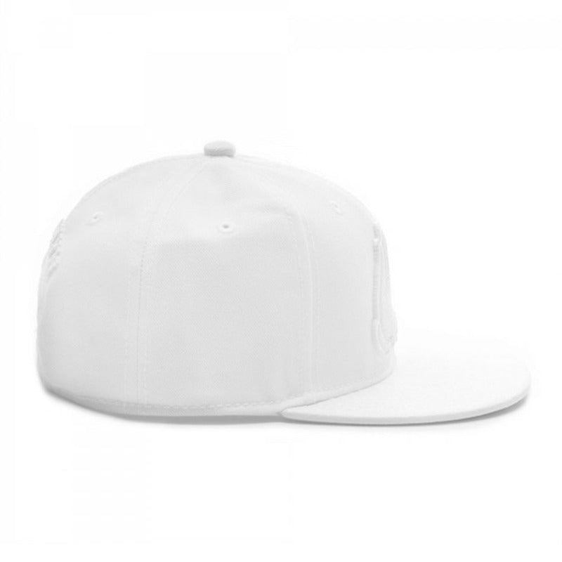 Trendy flat brimmed snapback hatsshade