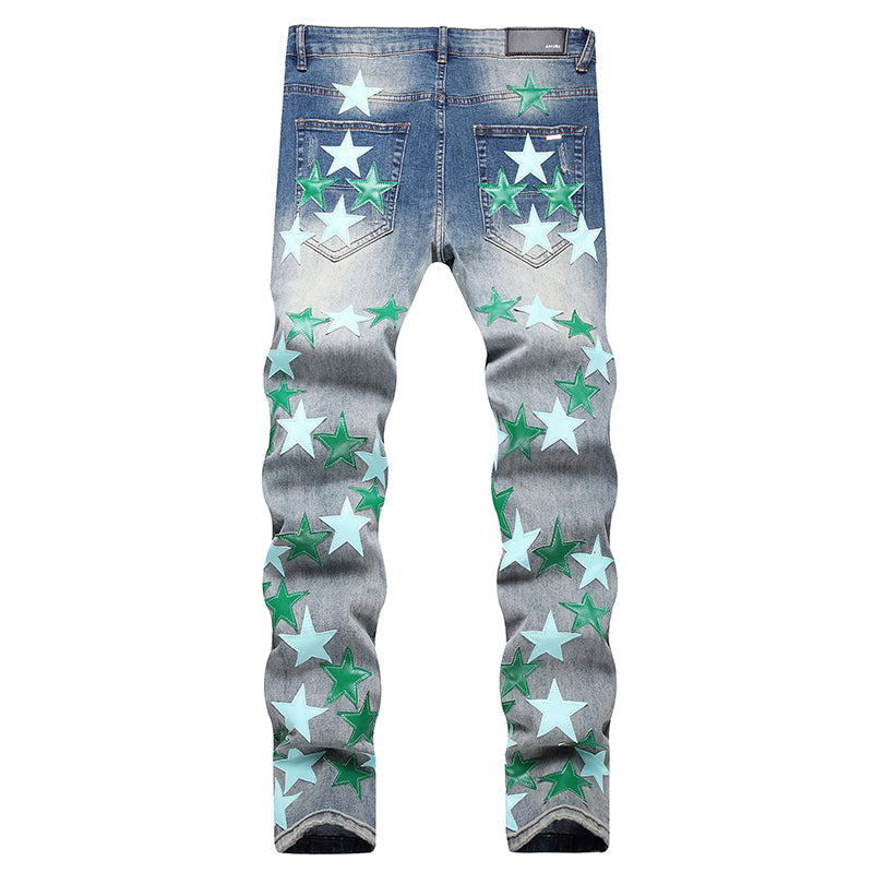AMIRI Jeans High-quality distressed pure cotton