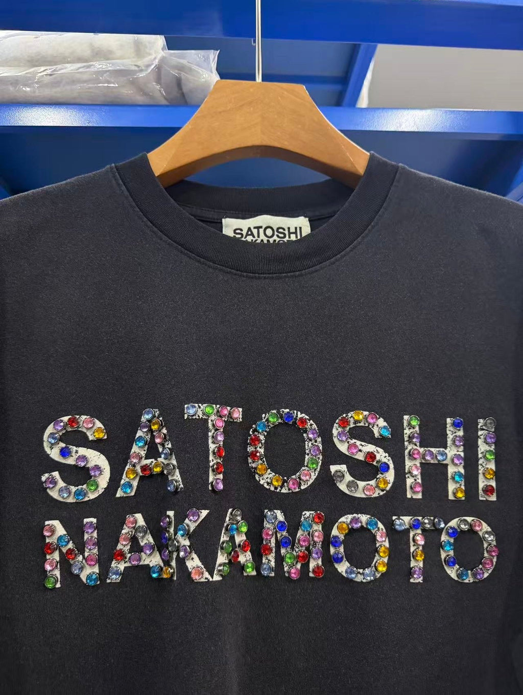 Satoshi Nakamoto t shirt High-quality heavyweight streetwear with a vintage, distressed aesthetic.