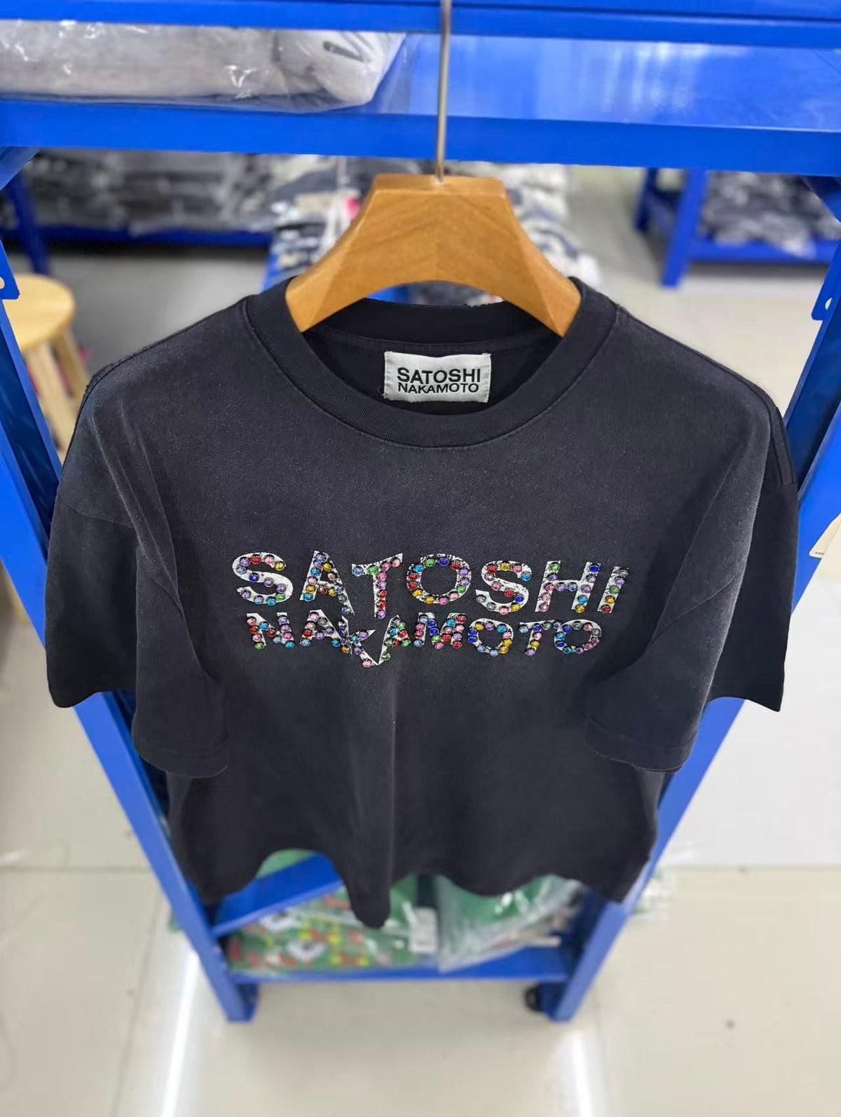 Satoshi Nakamoto t shirt High-quality heavyweight streetwear with a vintage, distressed aesthetic.