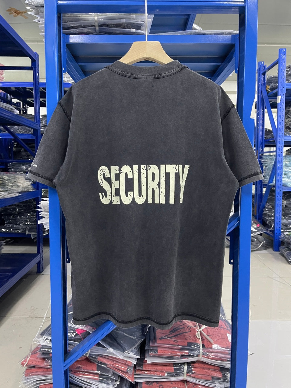Vintage style washed summer wear T shirt 260G pure cotton high-quality streetwear