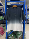 Vintage style washed summer wear T shirt Gradient color 260G pure cotton high-quality streetwear