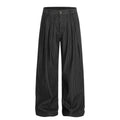 American-style streetwear harem pants Light Denim & Dark Pinstripe Dual Colorway
