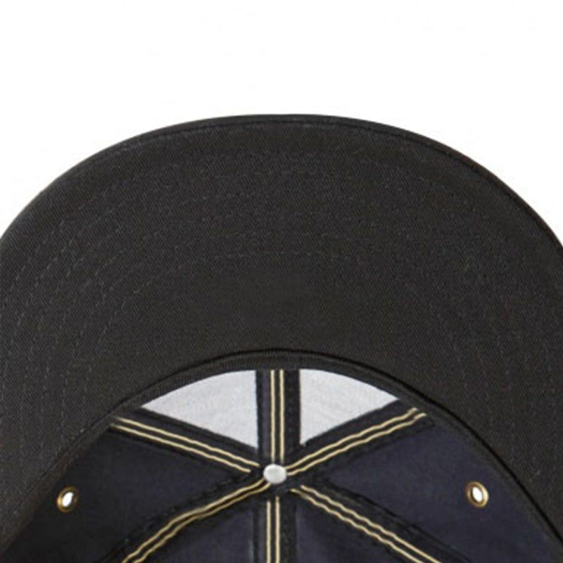 Trendy flat brimmed snapback hatsleather shade