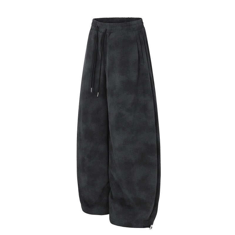 American-style streetwear harem pants Gothic Letter Print Loose Casual Wear