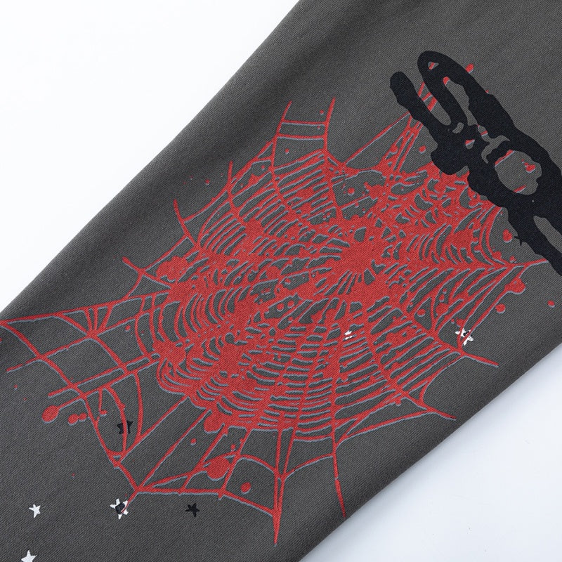Spiderweb sweatpants High-quality pure cotton for autumn and winter Camouflage