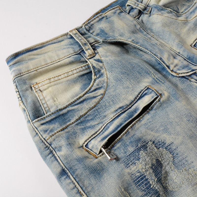 Men Trendy Jeans Pure cotton high quality
