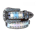 Hip-Hop Punk Rhinestone Belt Skull Punk Belt
