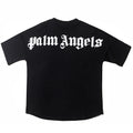 Mens T-shirt Vintage American-style Loose-fitting top with a unique collar design and print.