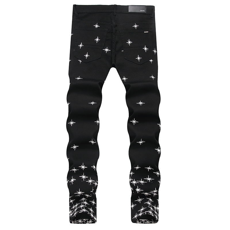 AMIRI Jeans High-quality distressed pure cotton