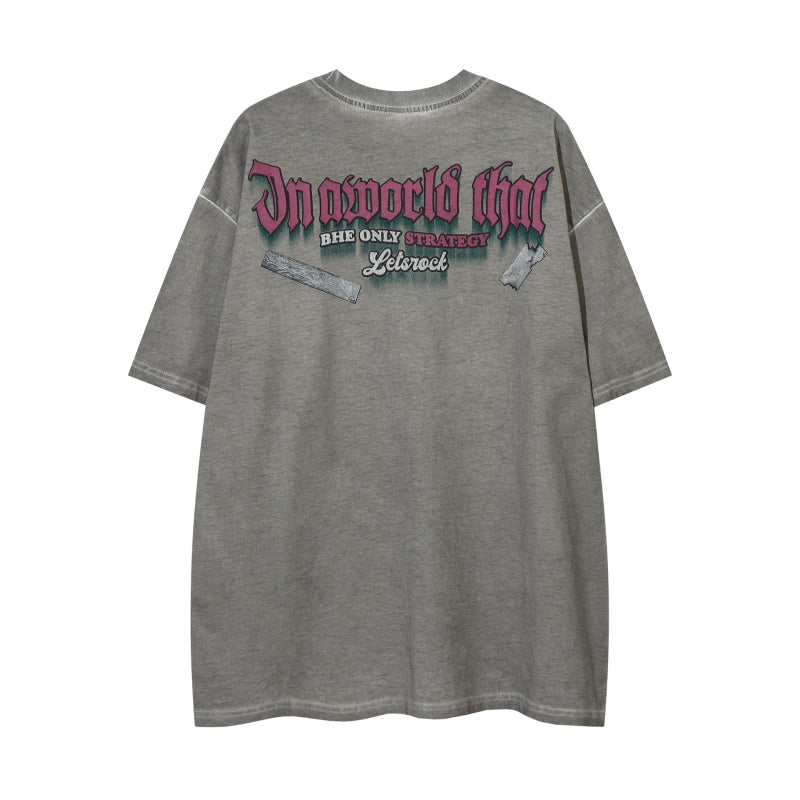 Unisex vintage T-shirts Cute and stylish printed patterns