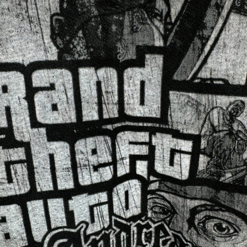 Unisex Vintage T Shirts GTA: San Andreas Limited Edition High-Street Short-Sleeve Tee â€?featuring a premium heavy-duty distressed wash, direct-to-garment white ink printing, and an unbeatable feel and texture.