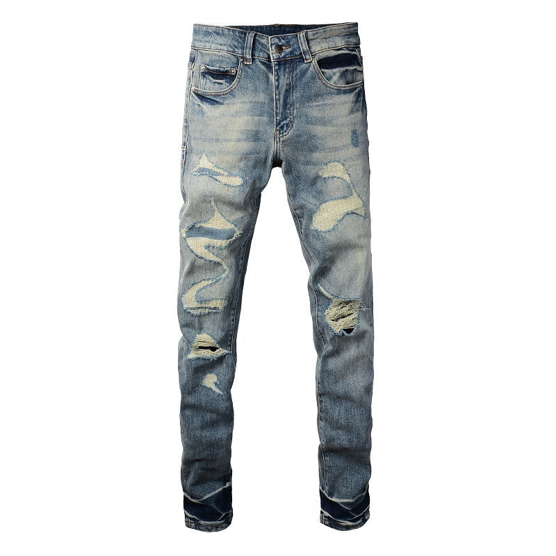 Men Trendy Jeans Pure cotton high quality