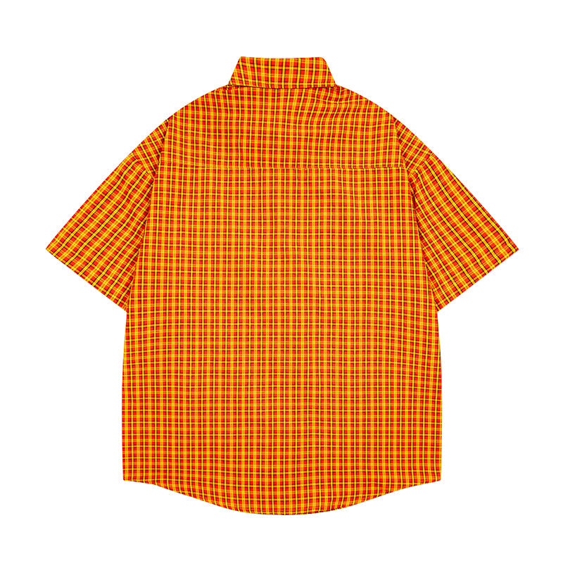 Unisex vintage T-shirt Polo shirt with a stand-up collar