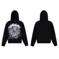 Spiderweb hoodie High-quality pure cotton for autumn and winter