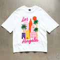 Unisex Vintage T Shirts Saint x Los Angeles Exclusive: Heavyweight 320g fabric (retaining its weight after washing, matching the original); vintage single-stitch construction with blind-stitch detailing.