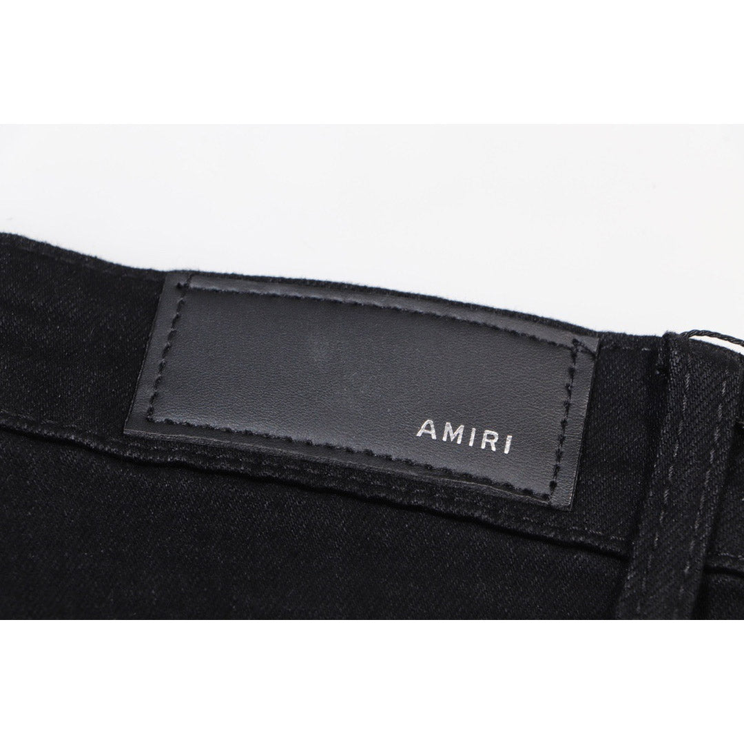 AMIRI Jeans Slim Fit Stretch Ripped Jeans