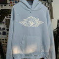 Unisex Vintage Hoodie Saint Michael Little Angel Exclusive American Vintage-Style Washed & Distressed Hoodie