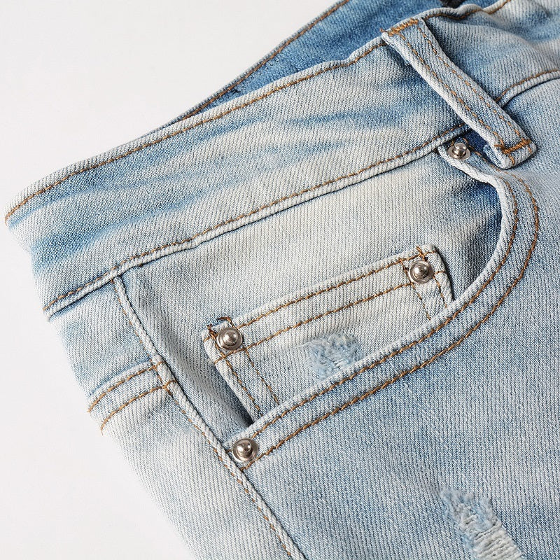 Men Trendy Jeans Pure cotton high quality