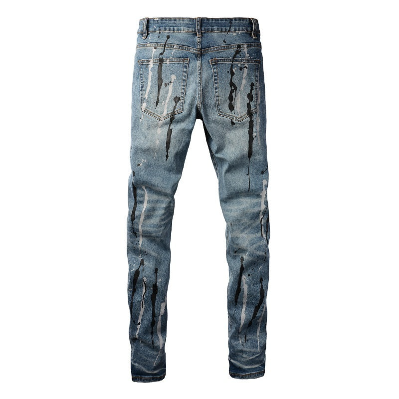 Men Trendy Jeans Pure cotton high quality