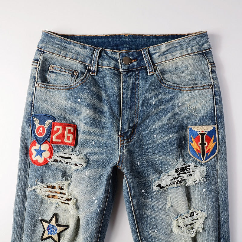 AMIRI Jeans High Street Distressed#6539