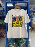 Vintage style washed summer wear T shirt BIG WALK 260G pure cotton high-quality streetwear