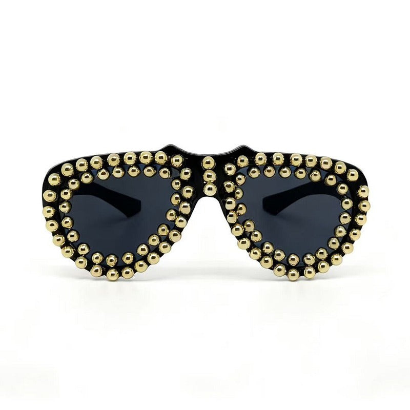 Trendy punk glasses retro