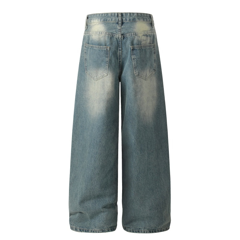 American-style streetwear harem pants Curved Balloon Relaxed Silhouette