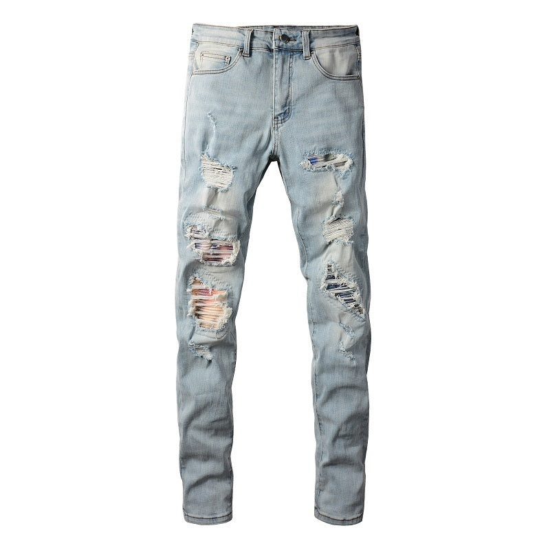 Men Trendy Jeans Pure cotton high quality