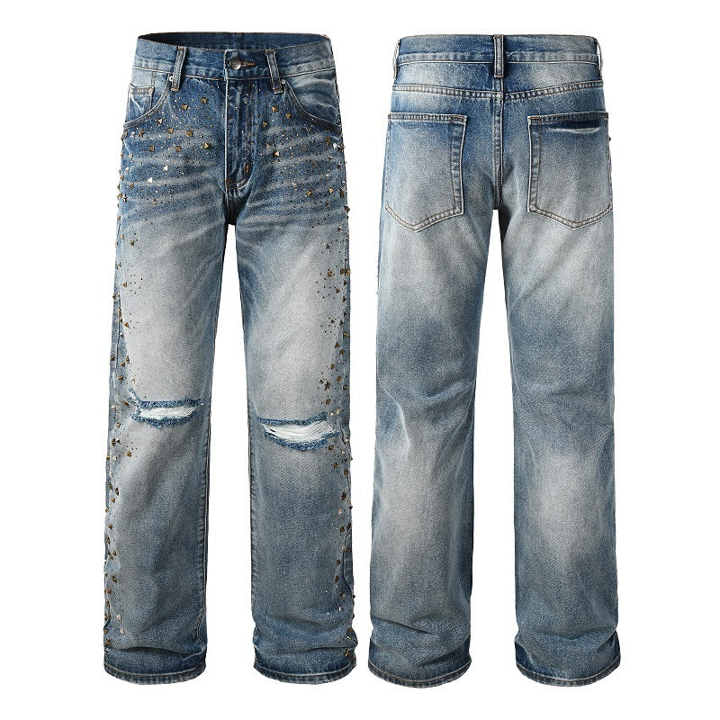 Men Trendy Jeans Pure cotton high quality