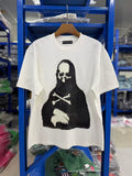 Vintage style washed summer wear T shirt Skull 260G pure cotton high-quality streetwear