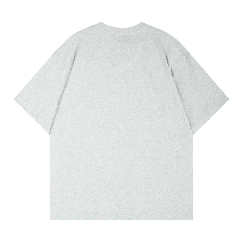 Unisex vintage T-shirts Pure cotton with metallic accents