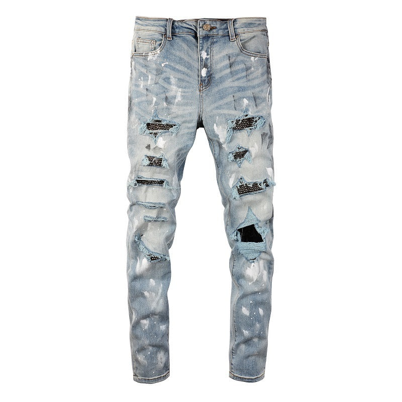 Men Trendy Jeans Pure cotton high quality