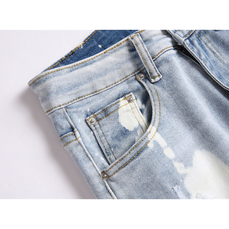 AMIRI Jeans High-quality distressed pure cotton
