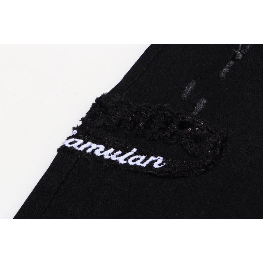 AMIRI Jeans Slim Fit Stretch Ripped Jeans
