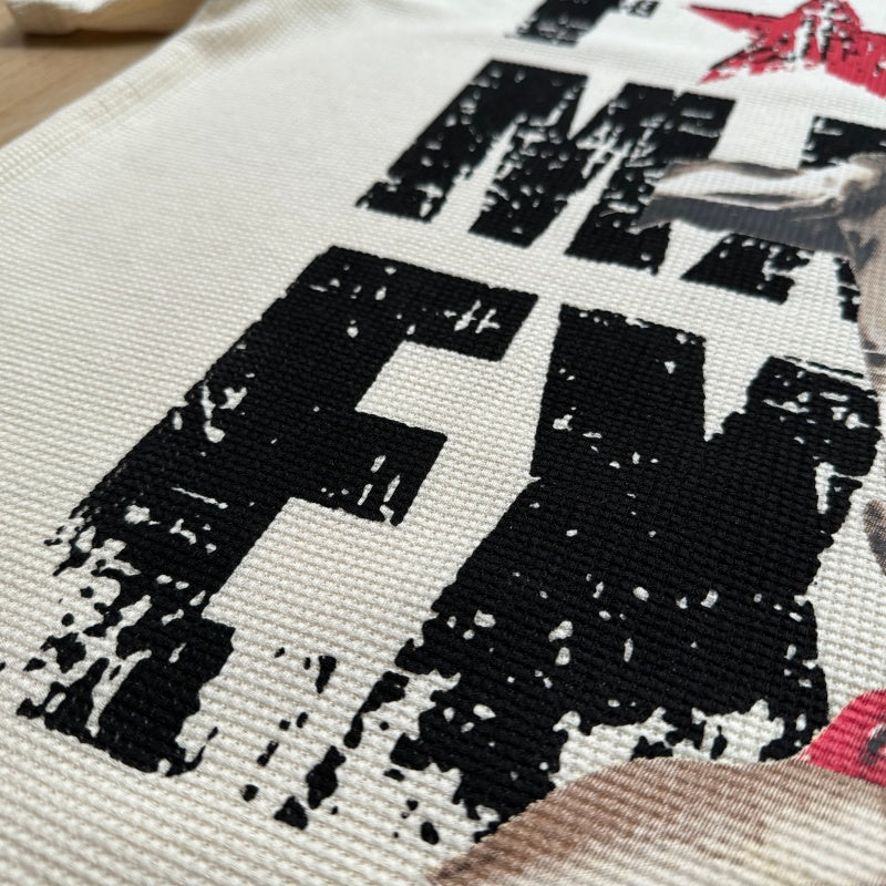 Unisex vintage T-shirt  Printed waffle fabric