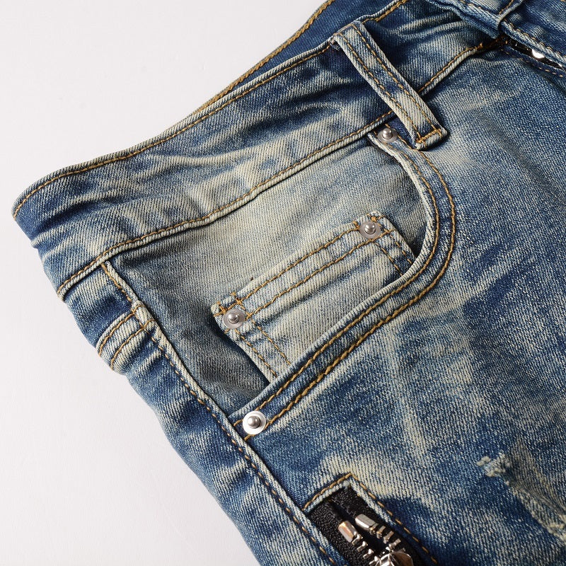 Men Trendy Jeans Pure cotton high quality